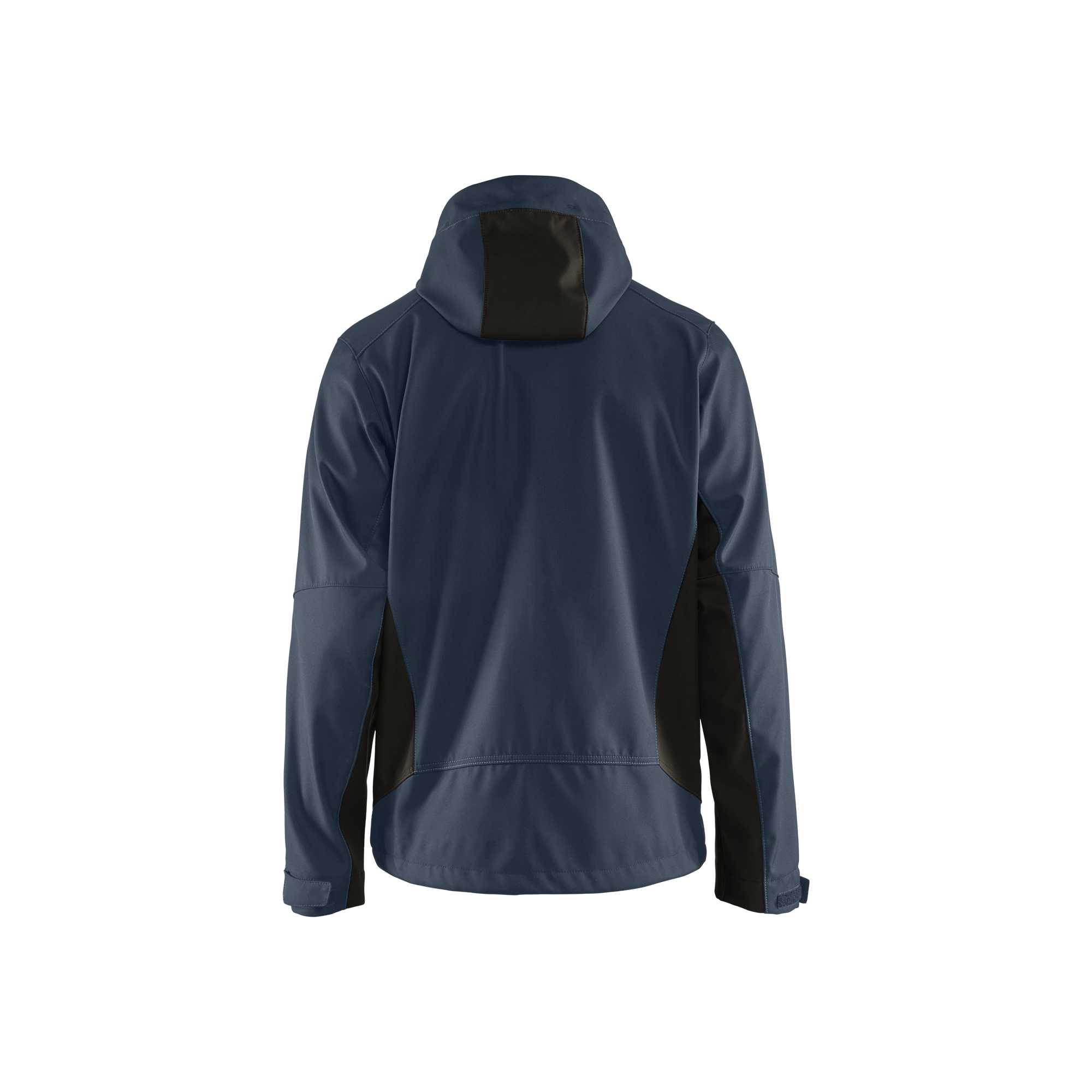 BLAKLADER 47532516 Softshell Jacket with Hood Softshell Work Jacket MEN - Water Repellent